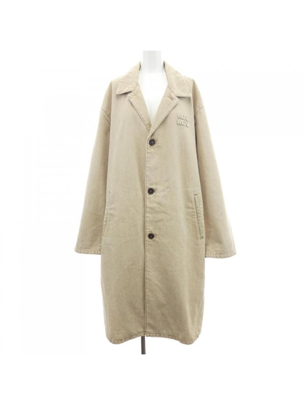 Miu Miu Logo Coat